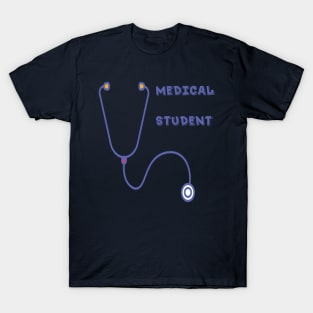 medical student t-shirt , Stethoscope T-Shirt T-Shirt